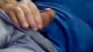 Amateur Turkish Daddy Masturbates on Webcam