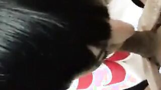 Asian Crossdresser Gives Wet Blowjob