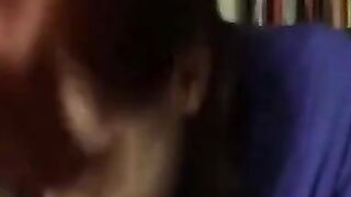 Cutie Gives Head and Takes a Facial