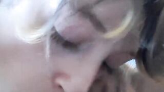 Cute Teen Babe Sucks and Swallows