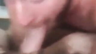 Steamy Amateur Blowjob and Handjob