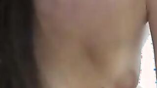 Sexy Brunette nach dem Strip geil durchgefickt