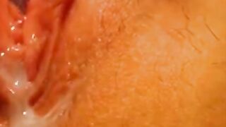 Brunette girl on webcam fingers her pussy.