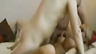 Zwei Sportler bearbeiten meine saftige Mose