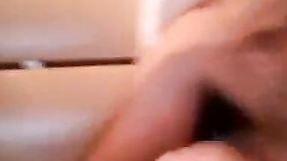 Hairy Stud Shoots Cum All Over Himself