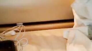 Hairy Stud Shoots Cum All Over Himself