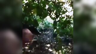 a boy left his friend in a place forcibly withdrawn then this boy started masturbati