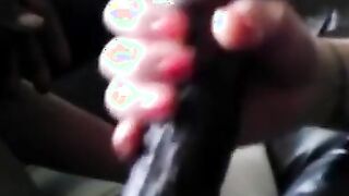 Black Dick Worship - Interracial Handjob