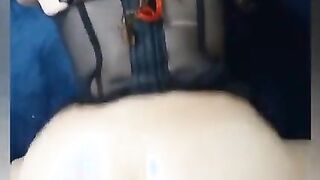 Big-Cock Pounds Pussy, Twice Creampie