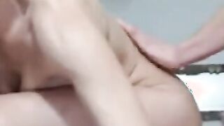 Brunette Amateur's Hardcore Webcam Show