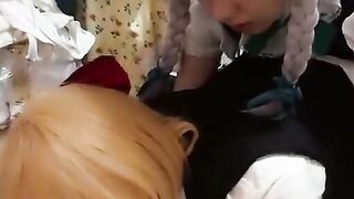 Cosplay Anal Fun with Asian Amateur Crossdresser