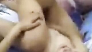 Malaysian Lesbian Couple With Strapon!