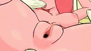 Teen and MILF anal toons