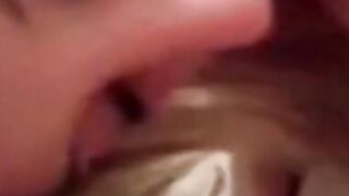 Blonde Amateur's Blowjob Session