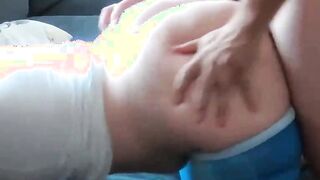 Blanke Fotze der sexgeilen Gore gestopft