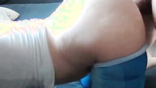 Blanke Fotze der sexgeilen Gore gestopft