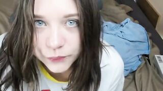 Hyper Teen Cums Hard with her Sex Toy!