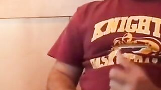 Bearded Bro Public Solo in Coffee Shop