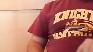 Bearded Bro Public Solo in Coffee Shop