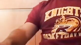 Bearded Bro Public Solo in Coffee Shop