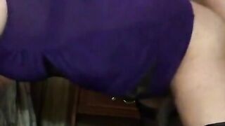 Latino Barebacks Crossdresser in Motel - Part 1