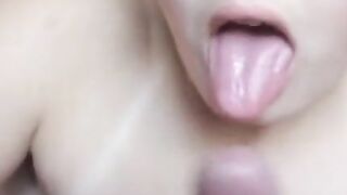 Xbellaryn's Amateur Blowjob Orgasm