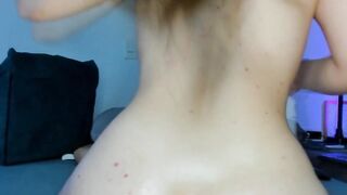 Phat Ass Woman Riding with Her Boyfriend's Dick
