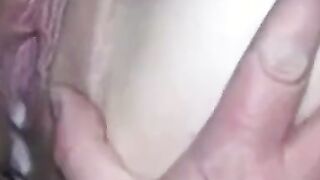 Gangbang-Creampie mit einem deutschen Amateur