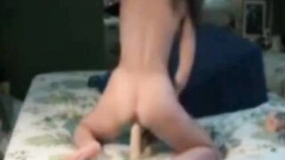 Slender Jenny Cumming Hard On Her Own