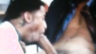 Big Black Cock Sucked by Amateur