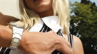 Die blonde Lady in allen Stellungen genagelt