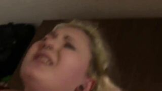 Deutsche Blondine in alle Locher gefickt