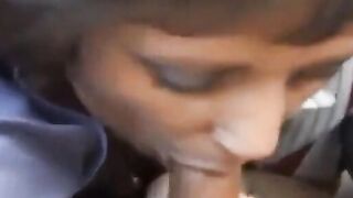 Outdoor Amateur Blowjob and Doggy Style