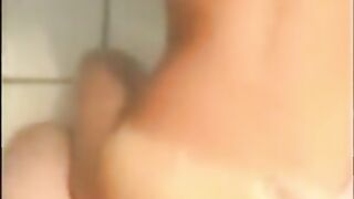 Amateur Asian GF Loves Big Cock in the Shower