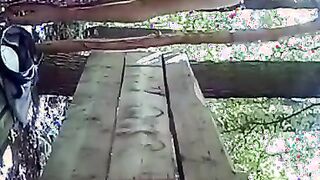 Outdoor Handjob for Horny Amateurs