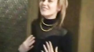 Skinny Blonde Amateur with Tiny Breasts