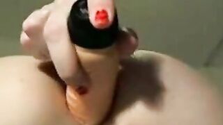 Farting on Cam with a Sex Toy