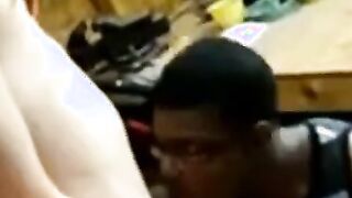Black and White Amateur Twinks in Interracial Action