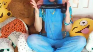 Princess Jasmine Made A Wish And Got A Black Aladdin In Her Pussy