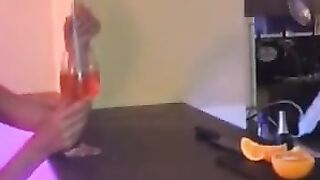 Nach dem Cocktail das geiles Biest gevogelt