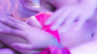 Boss Fucking with Secretary Threesome Sex