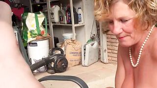 Molly Milf Cowgirl and Blowjob with Sam Bourne - AGEDLOVE