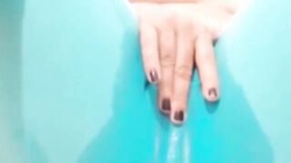 Squirting Through Leggings Then Naked