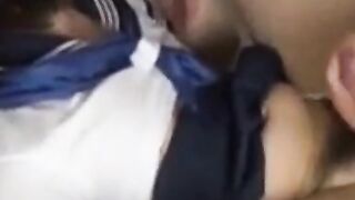 Asian Crossdresser Takes it All