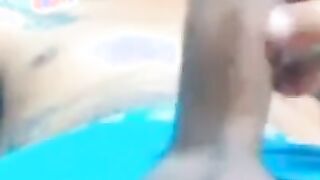Big-Cock Latin Twink Shows Off on Webcam