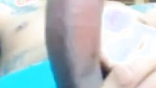 Big-Cock Latin Twink Shows Off on Webcam