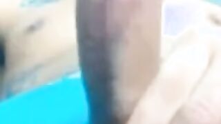 Big-Cock Latin Twink Shows Off on Webcam