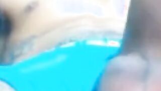 Big-Cock Latin Twink Shows Off on Webcam