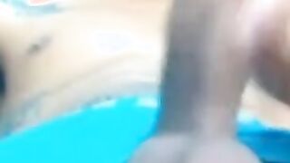 Big-Cock Latin Twink Shows Off on Webcam