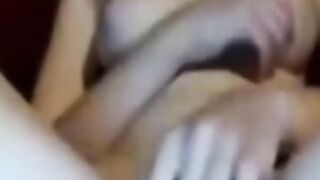 Stortittad svensk blond amatörbrud blir busig